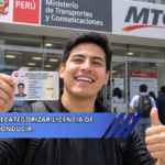recategorizar licencia de conducir
