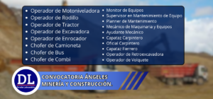 Ángeles Minería y Construcción inicia convocatoria
