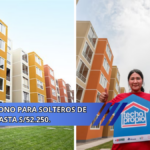 Nuevo Bono de vivienda para solteros de hasta S/52.250