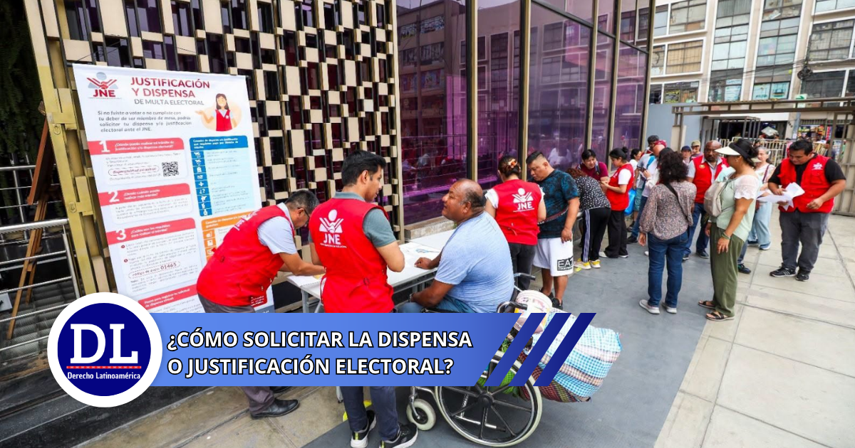 ¿Cómo solicitar la dispensa o justificación electoral?
