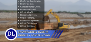 Convocatoria Ángeles Minería y Construcción