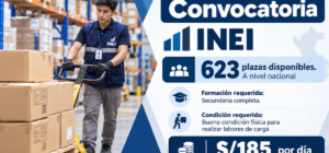 Convocatoria INEI 2026 – 623 Estibadores