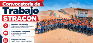 Convocatoria de Trabajo STRACON Perú