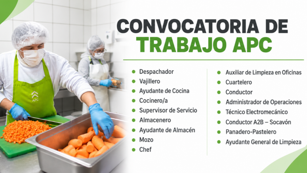 Convocatoria para APC