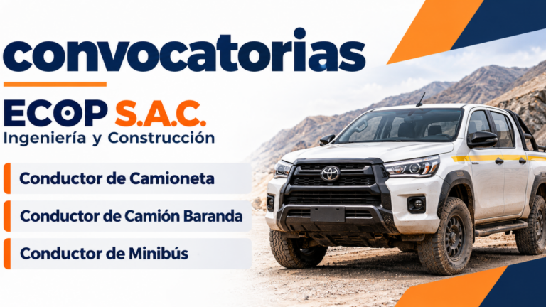 ECOP busca conductores