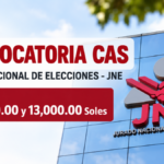 JNE abre convocatoria CAS con 11 vacantes para secundaria, técnicos y profesionales