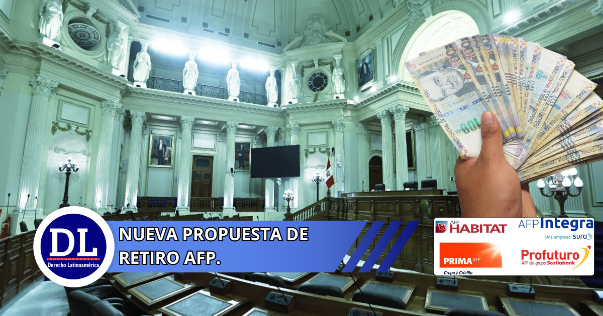 Nueva propuesta de retiro AFP