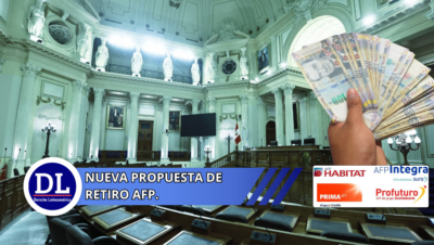 Nueva propuesta de retiro AFP