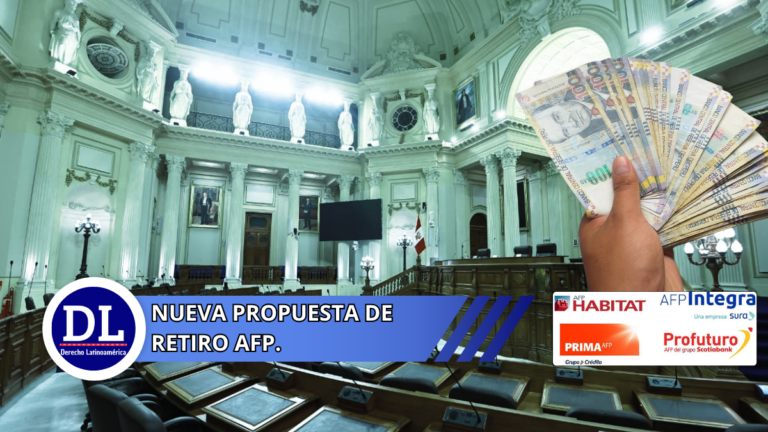 Nueva propuesta de retiro AFP
