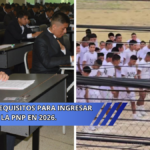 Exámenes para ingresar a la PNP 2026: requisitos, pruebas para oficiales y suboficiales