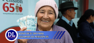 bono extraordinario para Pensión 65