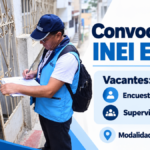 Convocatoria INEI ENCAL para Encuestadores y supervisores