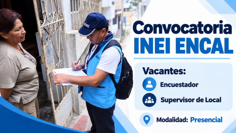 Convocatoria INEI ENCAL